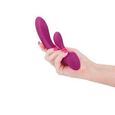 Vibrator za klitoris i G tačku pink NSTOYS0995