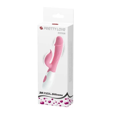 Vibrator za klitoris i G tačku roze DEBRA01295