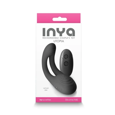 Vibrator za parove na daljinski crni NSTOYS0905