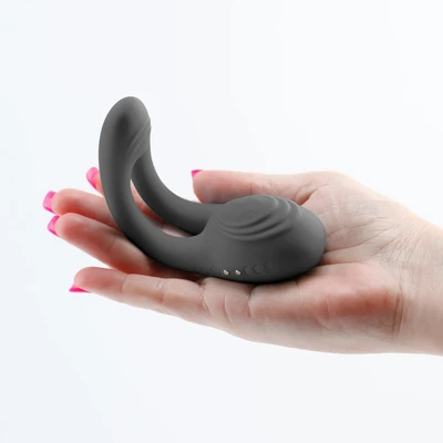 Vibrator za parove na daljinski crni NSTOYS0905