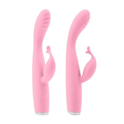 Vibrator za stimulaciju G tačke i klitorisa roze NSTOYS0850