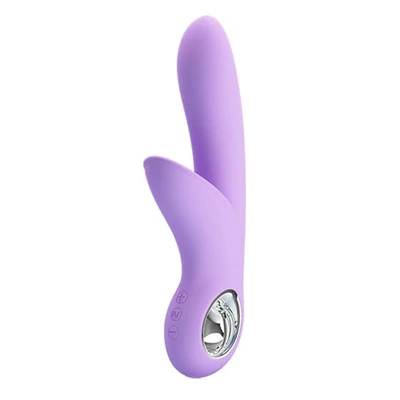 Vibrator za stimulaciju klitorisa i G tačke lila DEBRA01117