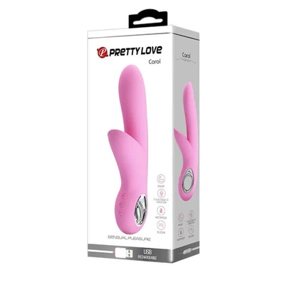 Vibrator za stimulaciju klitorisa i G tačke roze DEBRA01118