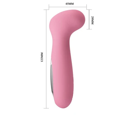 Vibrator za stimulaciju klitorisa i G tačke roze DEBRA01121