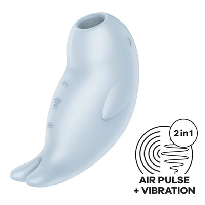 Vibrator za stimulaciju klitorisa oblik malene foke SATISFY446