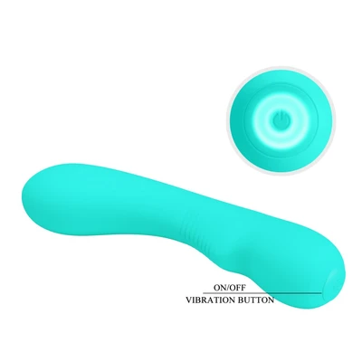 Vibrator zeleni za klitoris i G tačku DEBRA01648