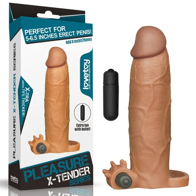 Vibrirajuća navlaka za penis LVTOY00711