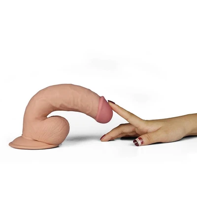 Vibro dildo 20cm u boji kože LVTOY00149