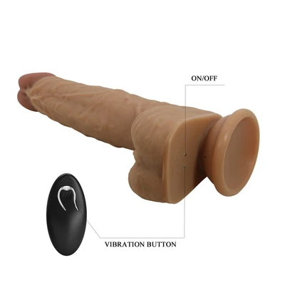 Vibro dildo sa daljinskim upravljačem 21cm DEBRA01601