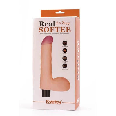 Vibro dildo u boji kože 20cm LVTOY00014