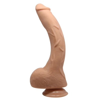 Zakrivljeni dildo 27cm cepač materice DEBRA01461