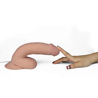 Zakrivljeni vibro dildo 22cm LVTOY00374