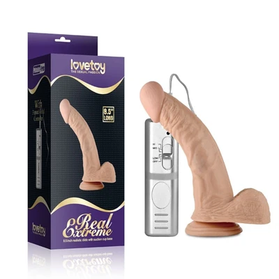 Zakrivljeni vibro dildo 22cm LVTOY00452