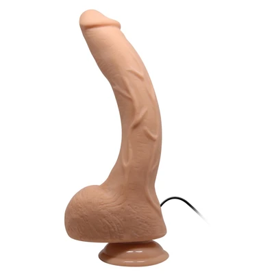 Zakrivljeni vibro dildo 27cm cepač materice DEBRA01567