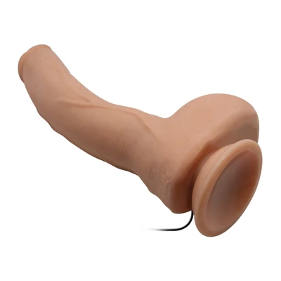 Zakrivljeni vibro dildo 27cm cepač materice DEBRA01567